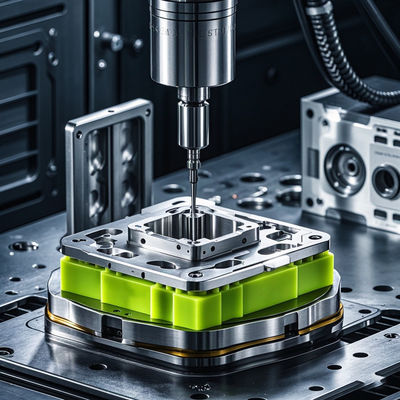 Processing plastic injection mold CNC parts