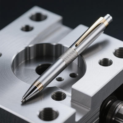 Tính chiến thuật Titanium Pocket Pen Anodized chống ăn mòn & Gift-Ready CNC Machining Titanium Pen