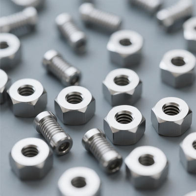 Hàng không AS9100 Chứng nhận hàng không vũ trụ cấp độ Hex chính xác CNC gia công Titanium Bolts bạc TC4 Titanium Clevis Kit cho xe hơi